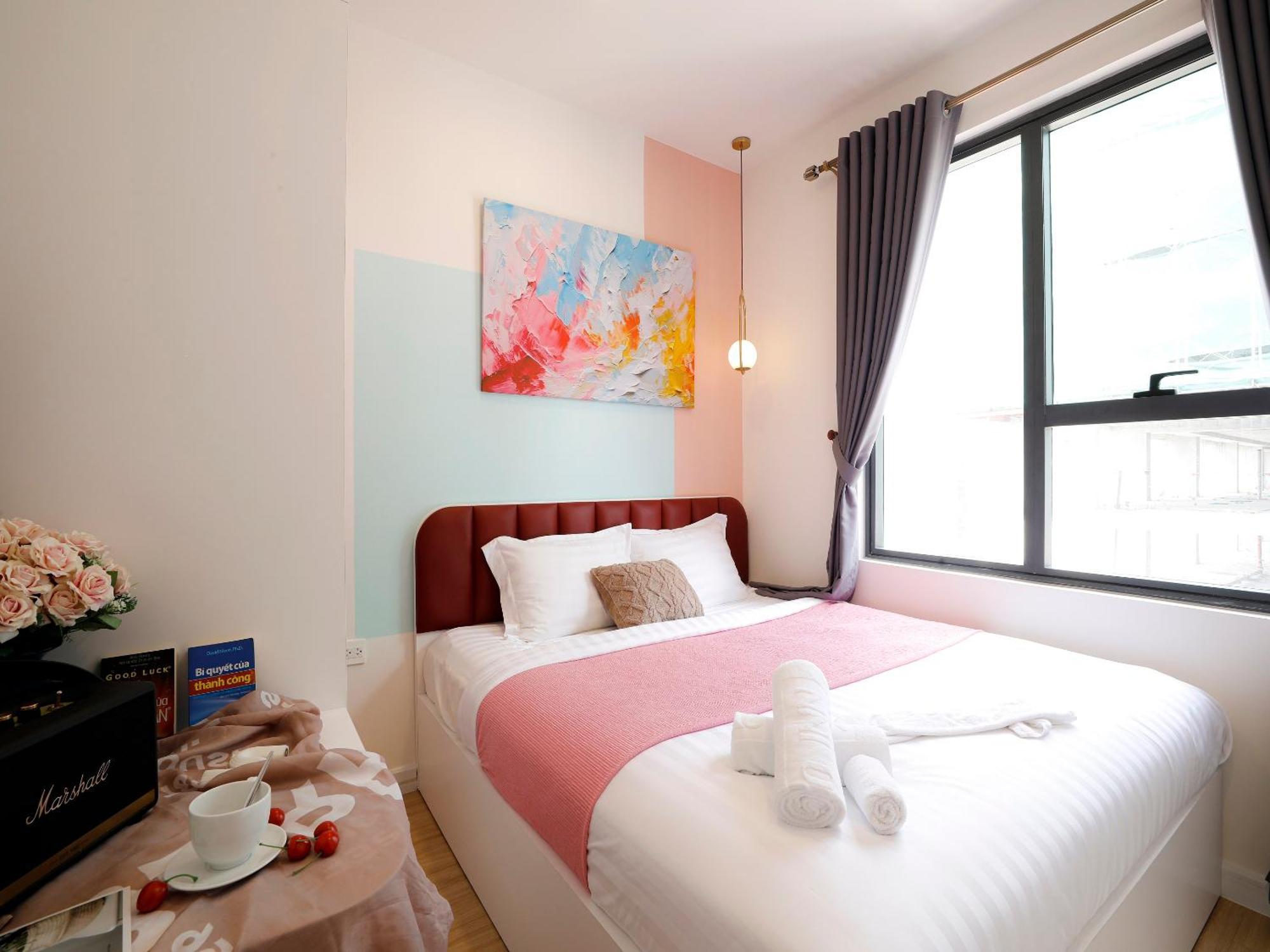 May Soho Saigon Serviced Apartment مدينة هوشي منه الغرفة الصورة