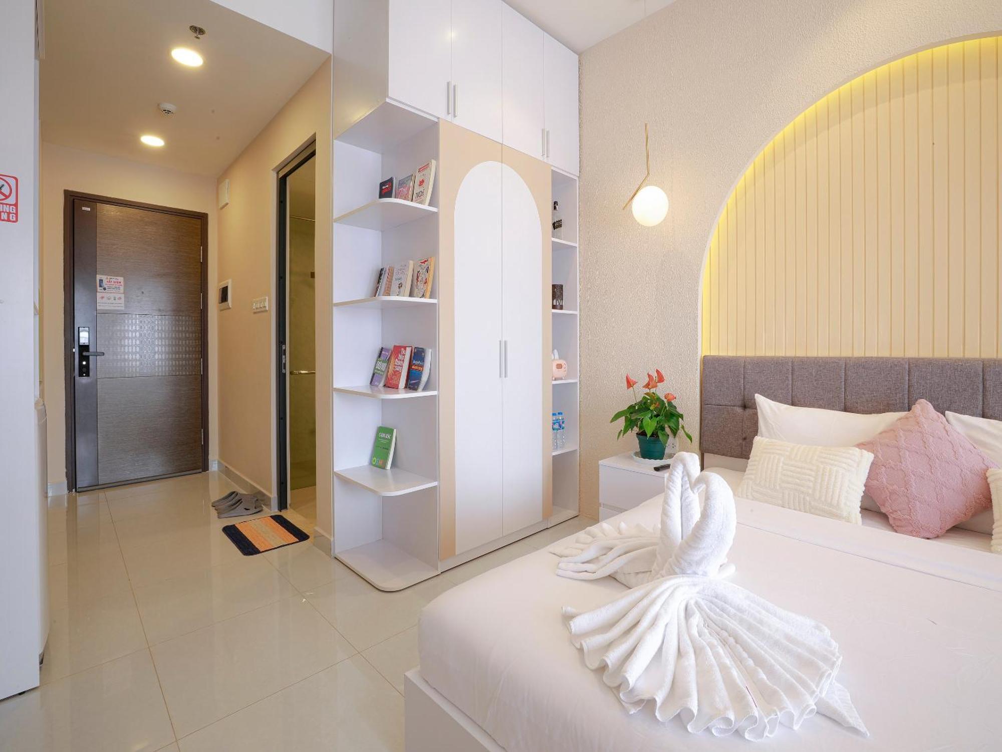 May Soho Saigon Serviced Apartment مدينة هوشي منه الغرفة الصورة